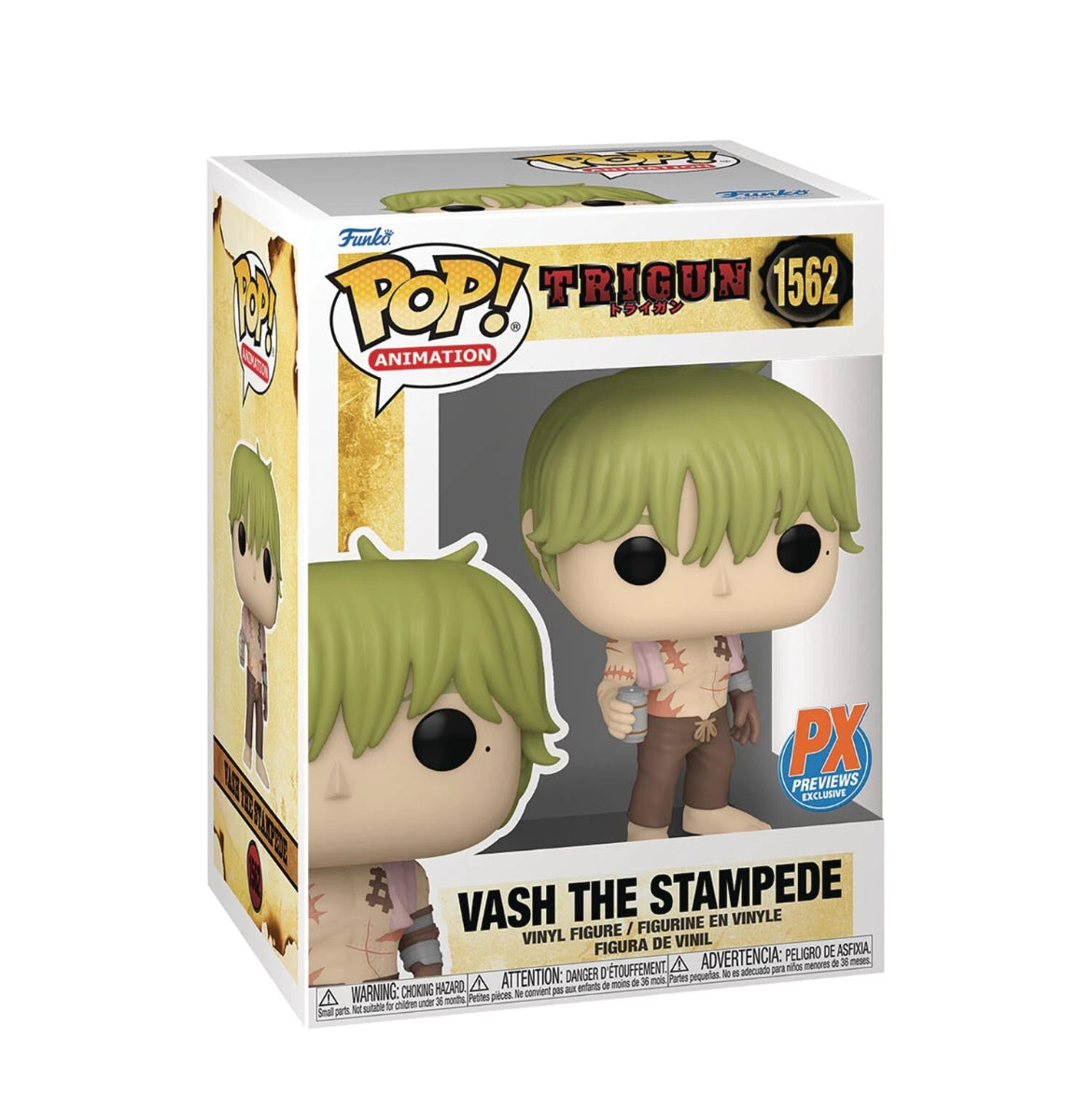 Funko pop trigun vash the stampede px
