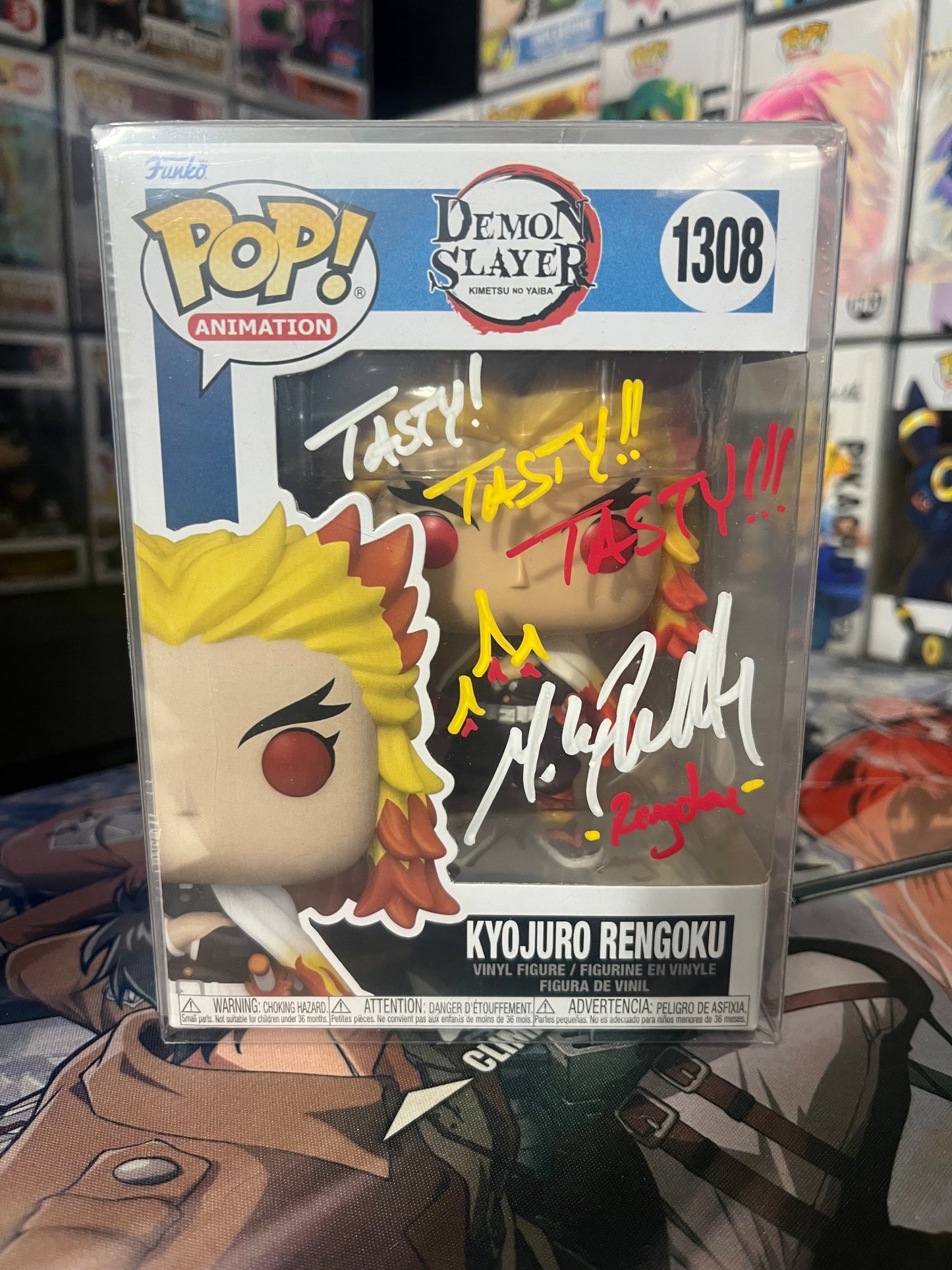 Funko Rengoku signed