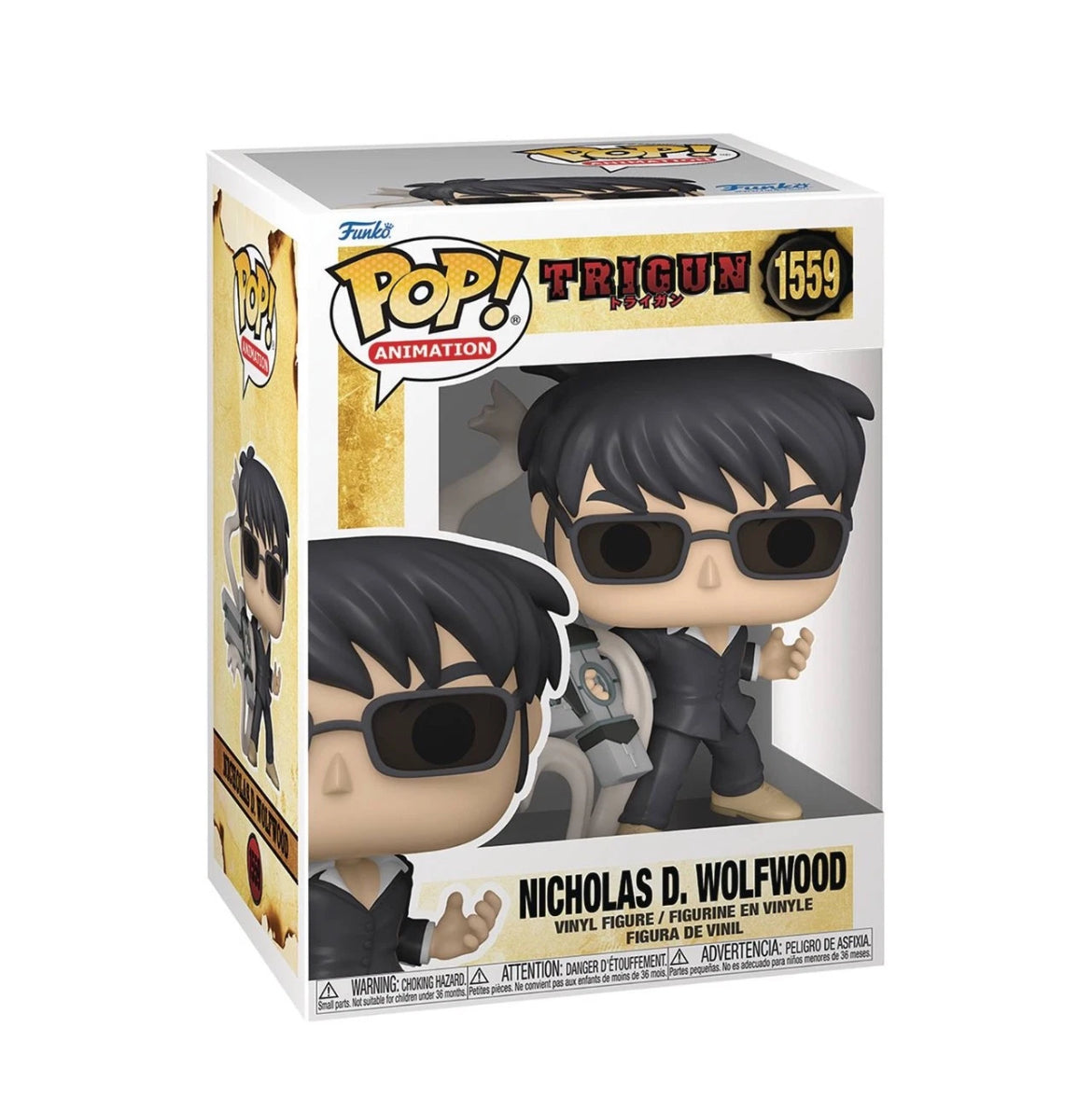 Funko pop trigun Nicholas