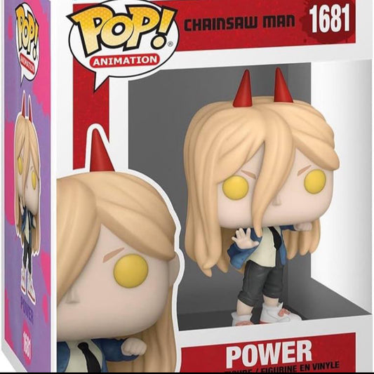 Funko pop anime power chainsaw man￼