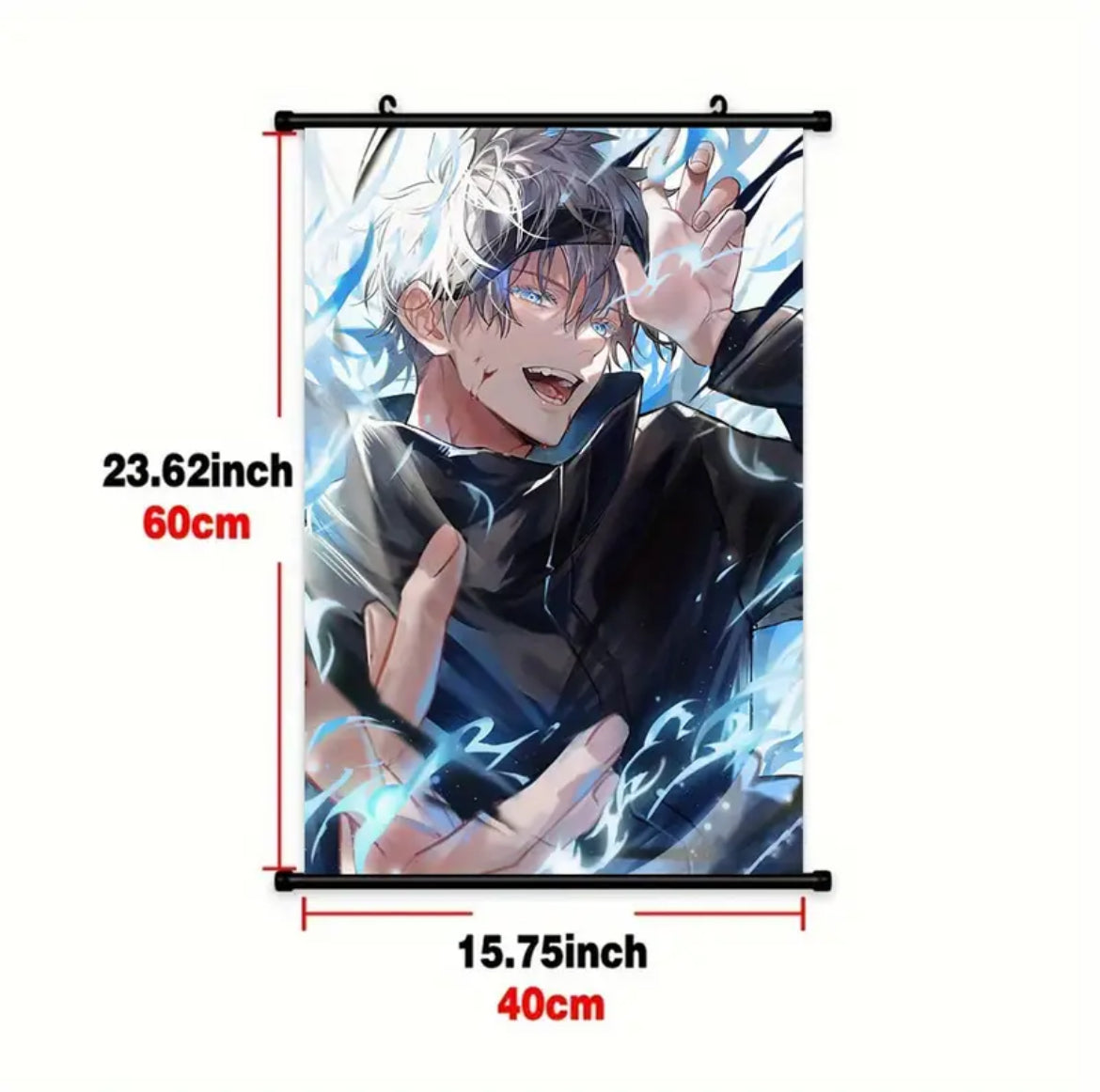 Wall scroll - anime - gojo - jujutsu Kaisen