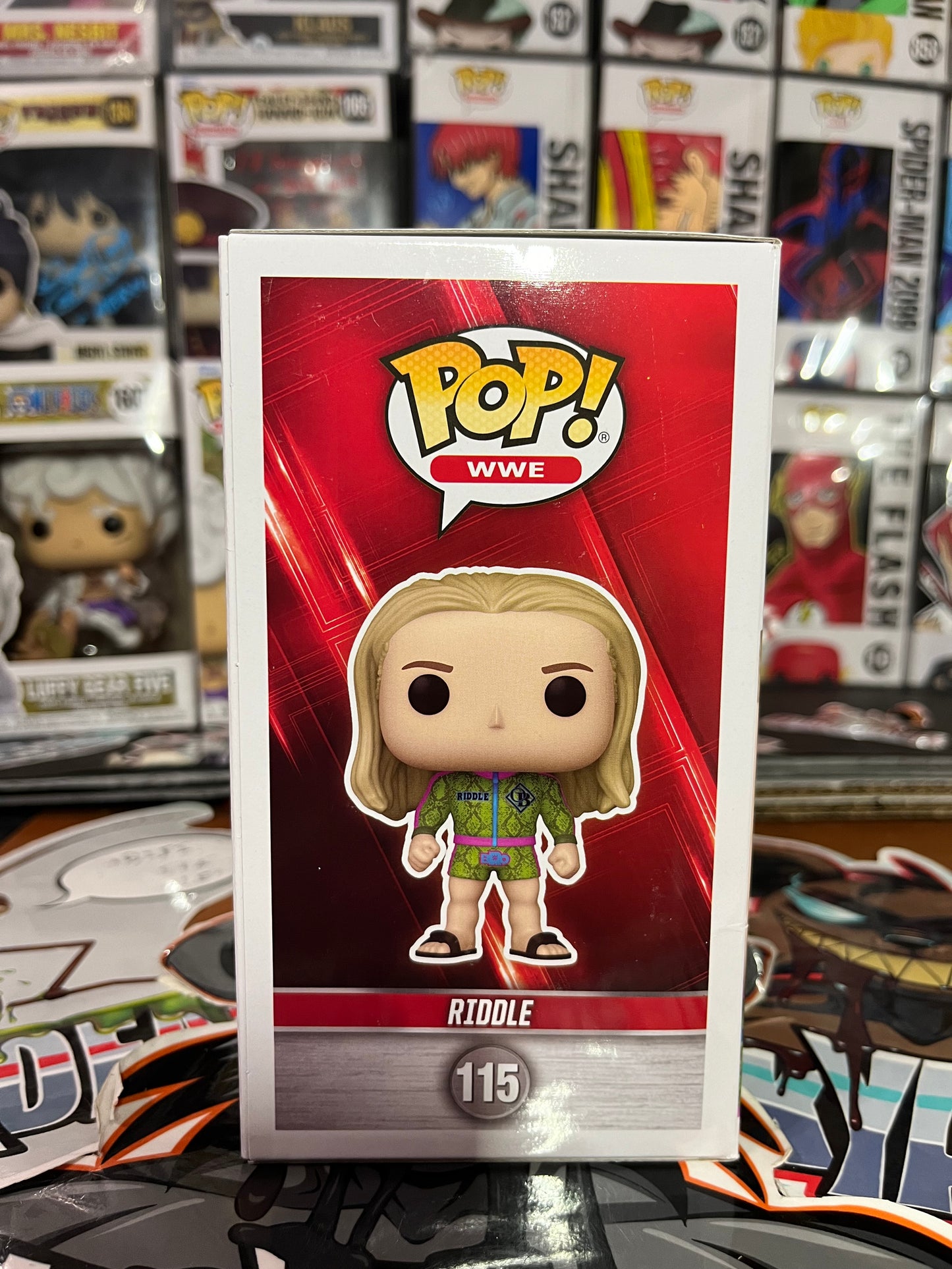 Matt Riddle Autograph Signed Funko Pop WWE 115 COA