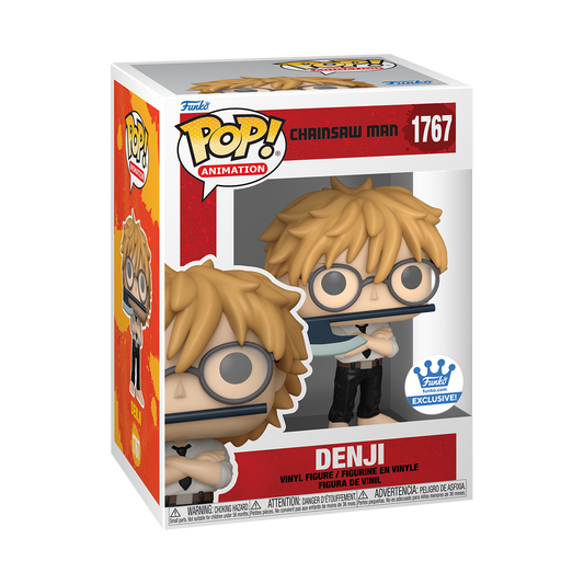 Funko Pop chainsaw man denji with glasses