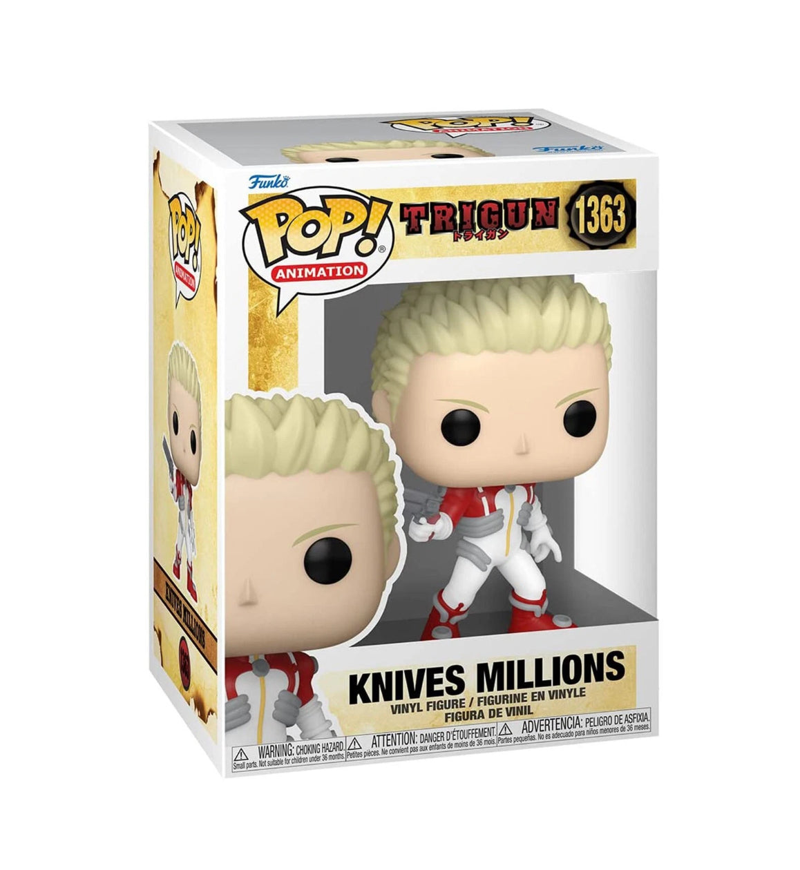 Funko pop trigun knives