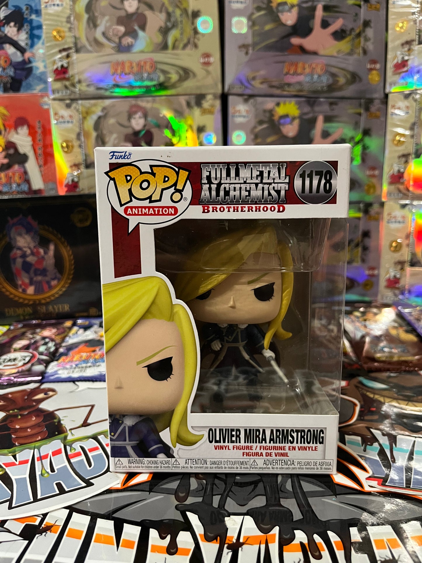 Funko POP! Olivier Mira Armstrong Fullmetal Alchemist Brotherhood #1178