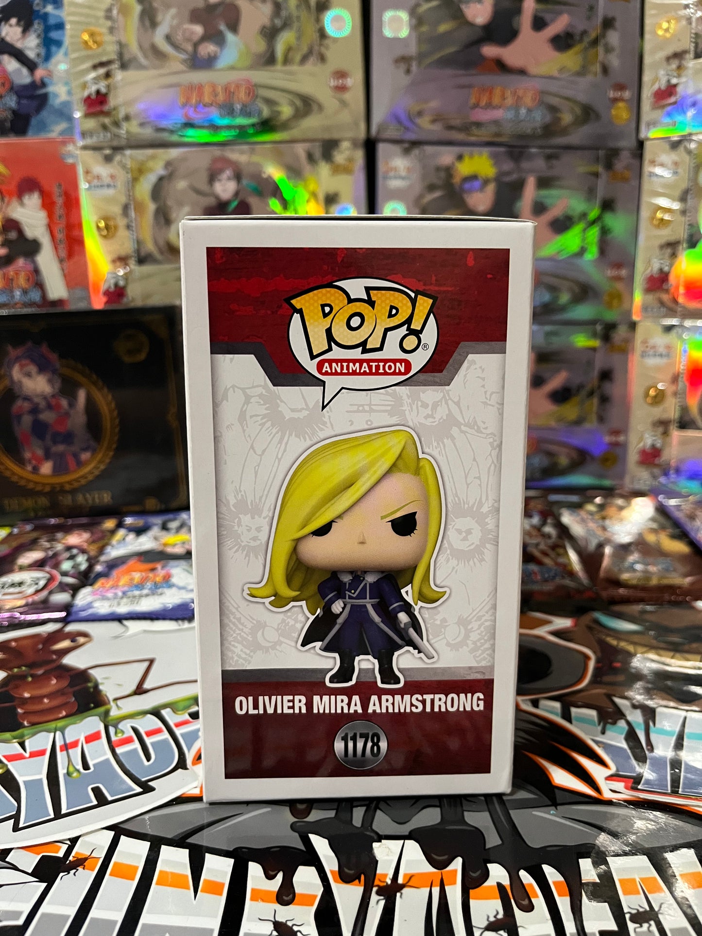 Funko POP! Olivier Mira Armstrong Fullmetal Alchemist Brotherhood #1178